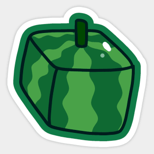 Watermelon Cube Sticker